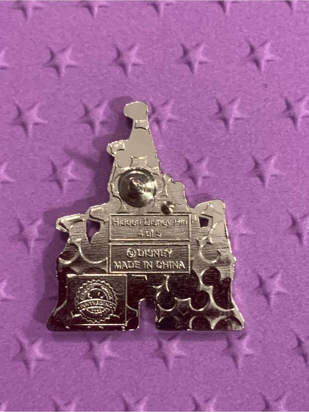 Disney Silver Castle Enamel Pin - Picture 2 of 5
